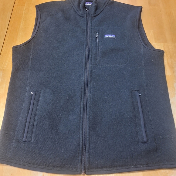 Patagonia Other - Patagonia Black Better Sweater Fleece Zip-up Vest Men's XL